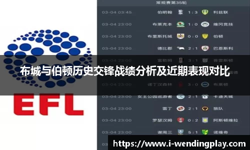 布城与伯顿历史交锋战绩分析及近期表现对比